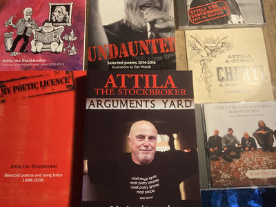 Half Price  Package - My Autobiography 'Arguments Yard' plus 3 latest poetry books and 3 CDs for £35 main photo