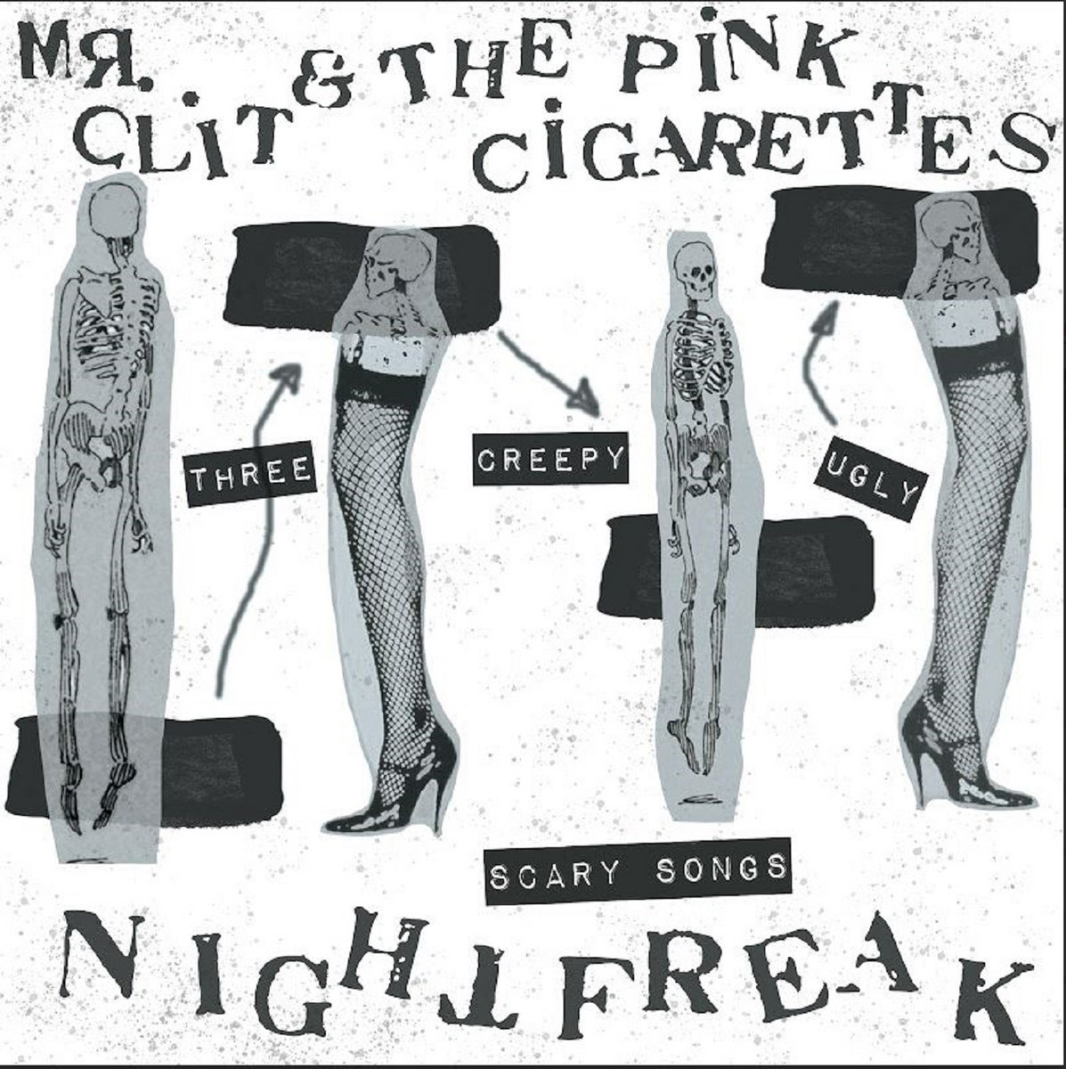 Halloween themed 7" Split w/ Mr. Clit & the Pink Cigarettes