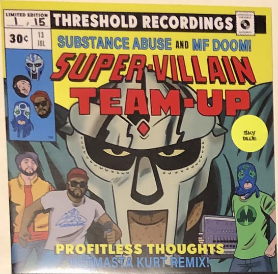 洋楽 MF DOOM SUPER-VILLAIN Substance Abuse & MF DOOM - Super-Villain Team Up (7