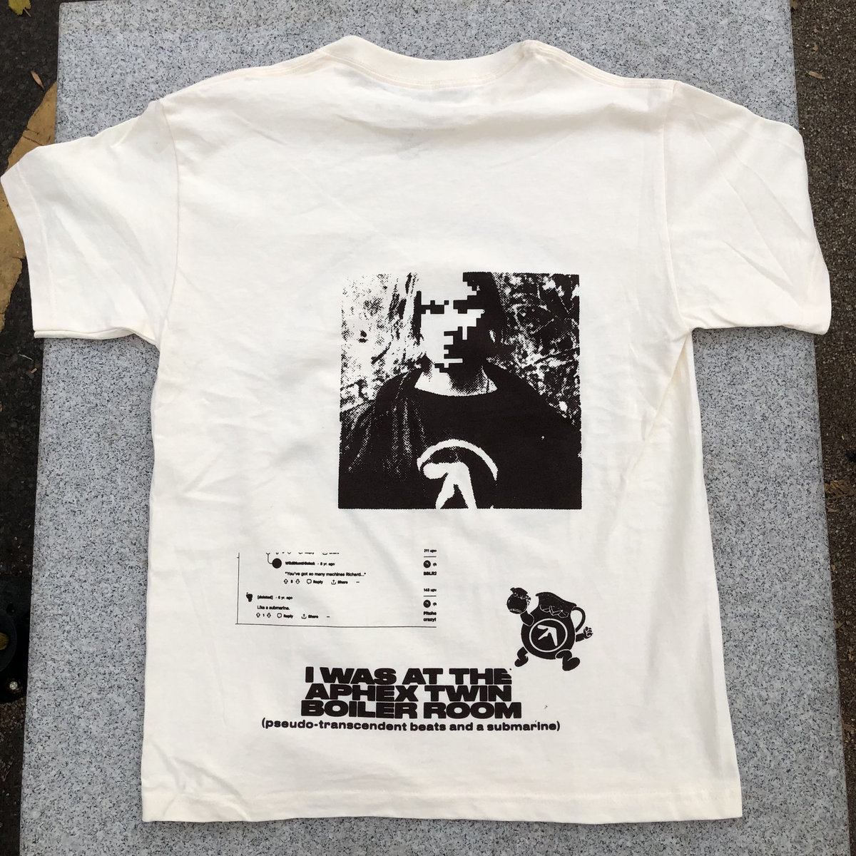 APHEX TWIN SUBMARINE BOILER ROOM T-SHIRT | PTP