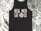 "Real Men Eat Ass" Tank Top photo 