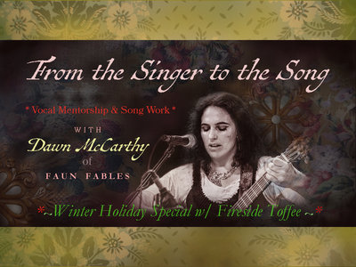 'From the Singer to the Song' w/ TOFFEE, a winter holiday's special ~* main photo