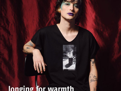 UNISEX SHIRT "LONGING FOR WARMTH" (limited soli edition) black main photo