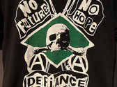 Defiance Punk Gang (S/S) Green and White on Black photo 