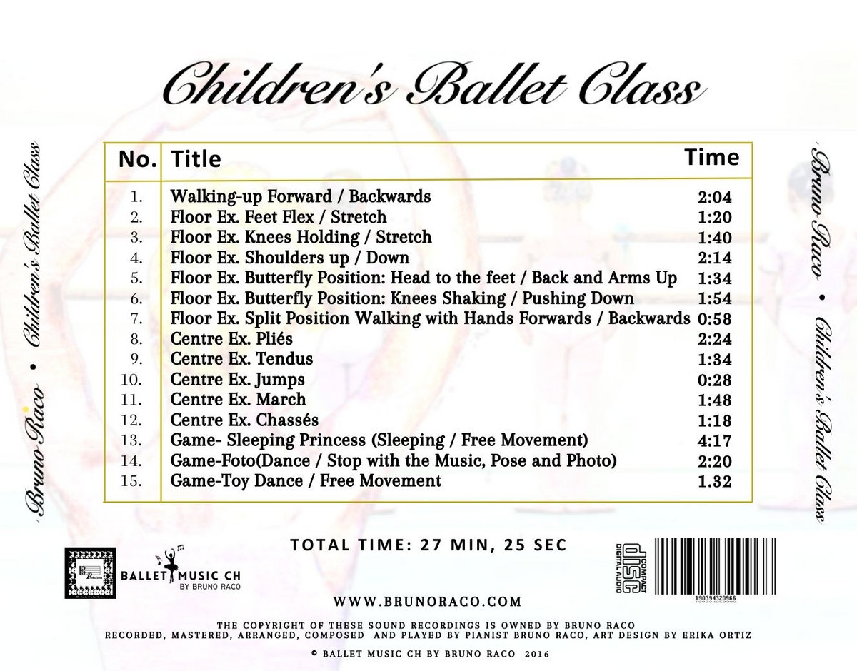 Children's Ballet Music Bruno Lawrence Raco / Ballet Music CH Bruno Raco / Ballet Music CH
