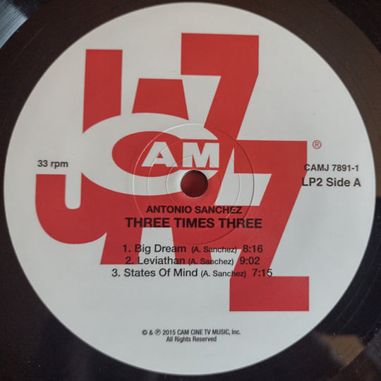 Three Times Three | Antonio Sanchez | Cam Jazz