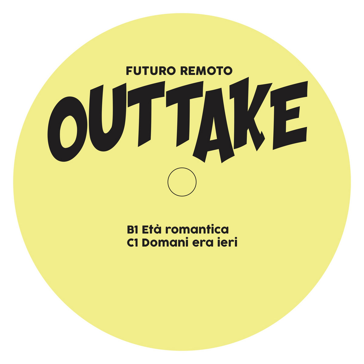 FUTURO REMOTO Outtake OUTTAKE