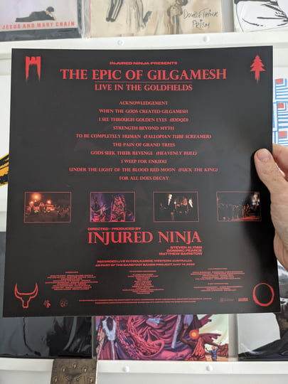The Epic of Gilgamesh: Live in the Goldfields | Injured Ninja