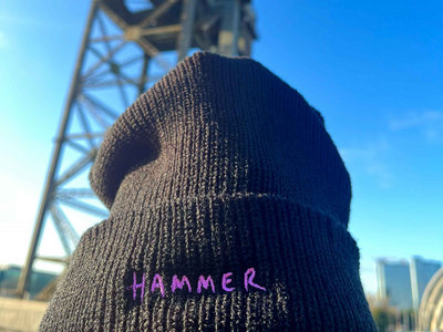 Hammer Black Beanie Hat main photo