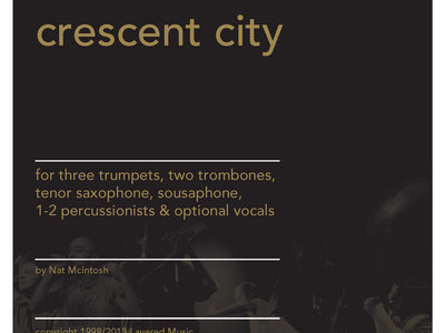 'Crescent City' Sheet Music Full Socre/Parts + Notation Software Files (.sib, .musx, .mxl) main photo