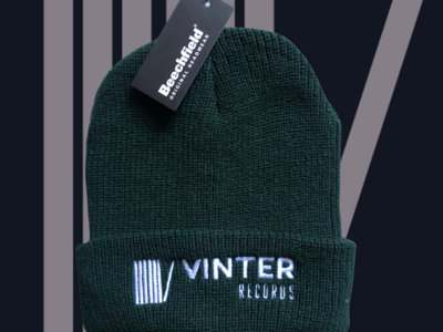 VINTER RECORDS BEANIE - Forest Green main photo