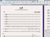 'V.I.P.' Sheet Music Full Score/Parts + Notation Software Files (.sib, .musx, .mxl) photo 