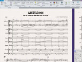 'Wrestlevania' Sheet Music Full Score/Parts + Notation Software Files (.sib, .musx, .mxl) photo 