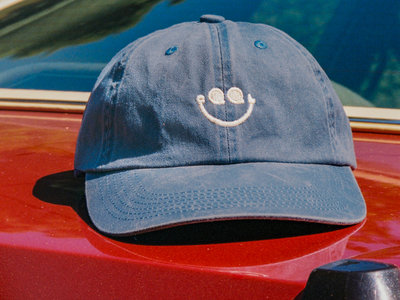 Steel Blue CQQL Smiley Logo Hat main photo