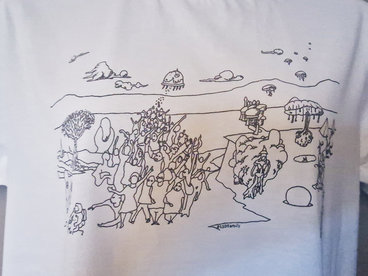 *LIMITED EDITION* LSDFamily t-shirt (handdrawn by Youth) main photo