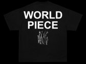 "WORLD PIECE" shirt photo 