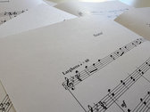 Limited Edition of Piano Music Scores of "home" by sTia photo 