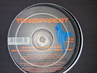 *SIGNED* Transparent - Open the Sky 12" main photo
