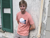 Frankie Trombone T-shirt rose photo 