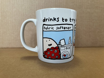 Mr Scruff 'Drinks To Try In This Mug 2006' rare original Mug | Mr. Scruff