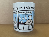 Mr Scruff 'Drinks To Try In This Mug 2006' rare original Mug photo 