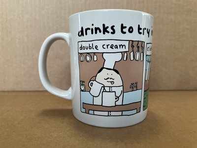 Mr Scruff 'Drinks To Try In This Mug 2013' rare original Mug | Mr. Scruff