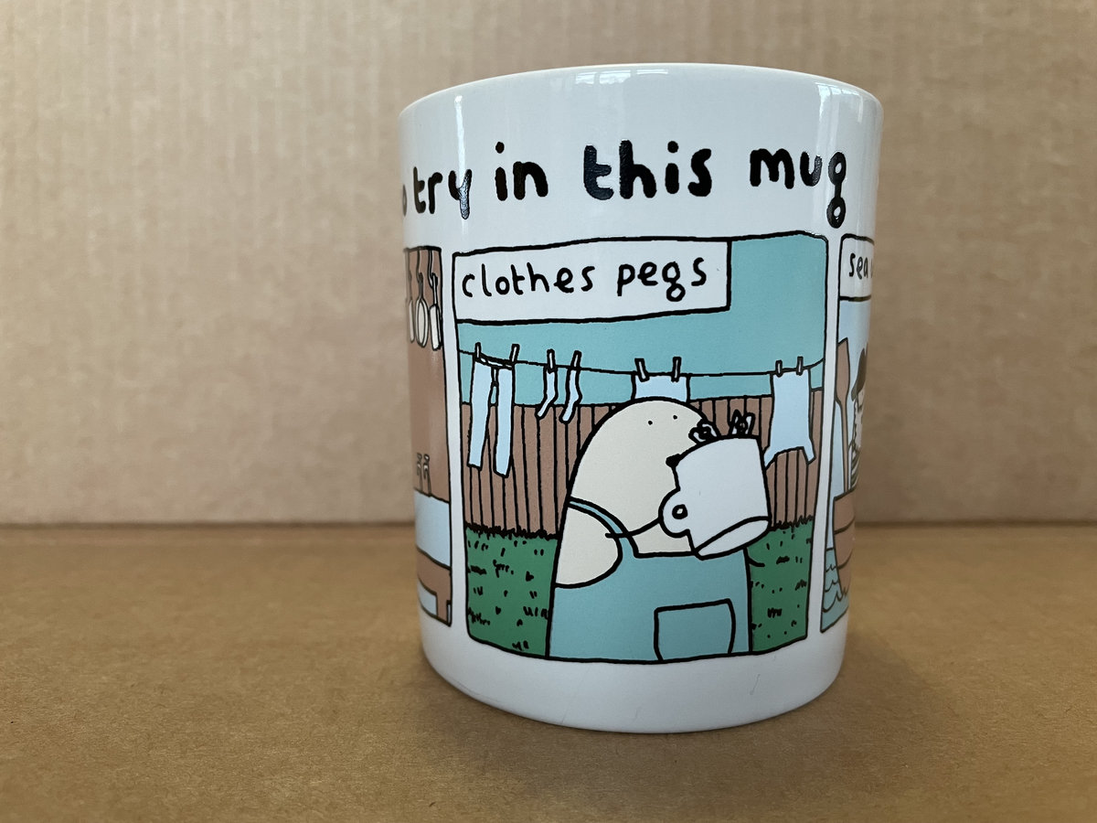 Mr Scruff 'Drinks To Try In This Mug 2013' rare original Mug | Mr. Scruff