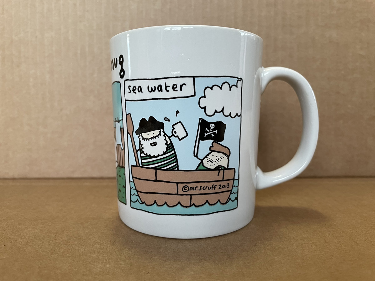 Mr Scruff 'Drinks To Try In This Mug 2013' rare original Mug | Mr. Scruff