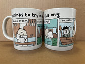 Mr Scruff 'Drinks To Try In This Mug 2013' rare original Mug photo 