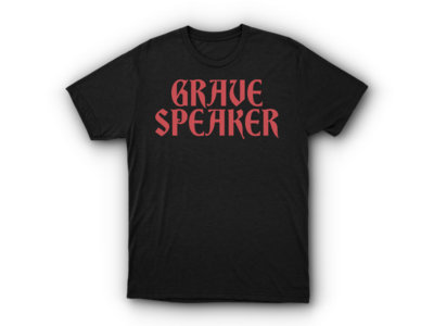 Grave Speaker Black T-Shirt main photo