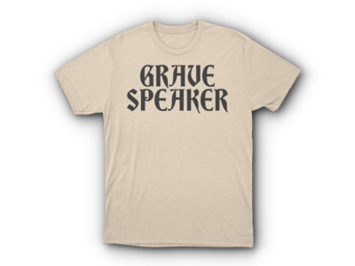 Grave Speaker Natural T-shirt main photo