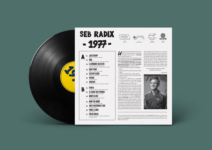 ECHO 045 SEB RADIX 1977 LP | Seb Radix | echo canyon