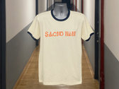 NEW MERCHANDISE ALERT: NEW STYLE OFF WHITE: Sacred Rhythm Music T Shirts. Representing Numerically SRM Logo 2024 photo 