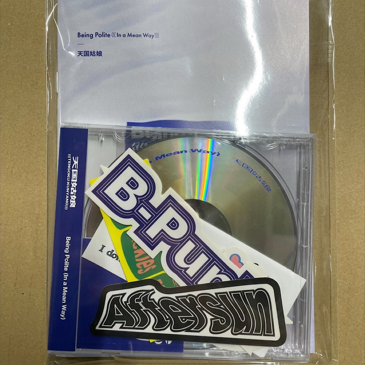 天国姑娘 Being Polite (In a Mean Way) 廃盤CD