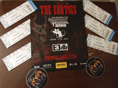 Ticket Package For Empire Underground 2/17/24(incudes Poster, Sticker & CD) main photo