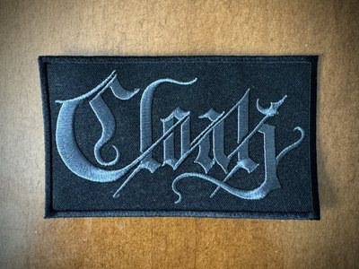 Logo embroidered patch main photo