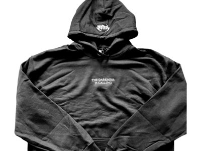 'The Darkness Is Calling' Embroidered Hoodie main photo