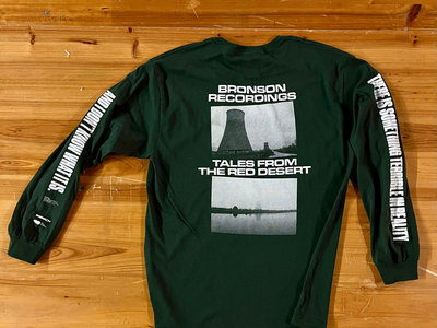 Bronson Recordings Long Sleeve - Tales from the Red Desert - Pine Green main photo