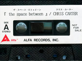 Chris Carter - The Space Between (Rare Japanese promo cassette) photo 