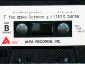 Chris Carter - The Space Between (Rare Japanese promo cassette) photo 