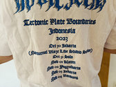 Wojczech "tectonic plate boundaries indonesia 2023" Shirt photo 