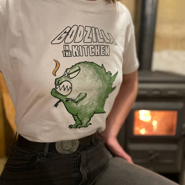 Green thick Godzilla Shirt