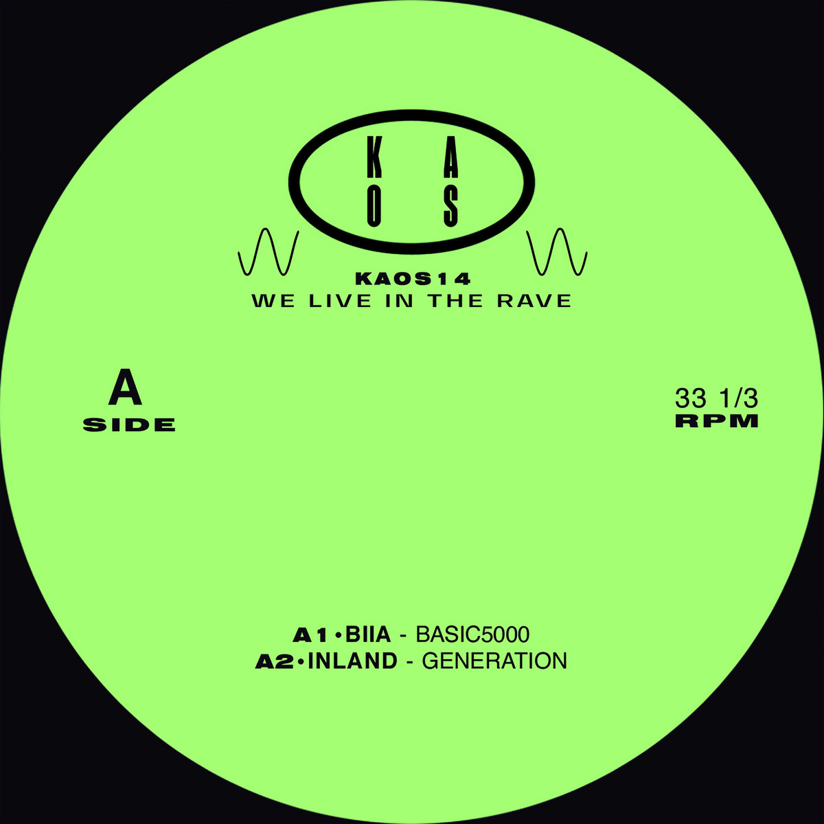 WE LIVE IN THE RAVE | BIIA / INLAND / MESSIAHWAITS