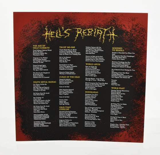 洋楽 CIANIDE hell\"s rebirth Cianide - Hell's Rebirth (Vinyl) — Gore House Productions