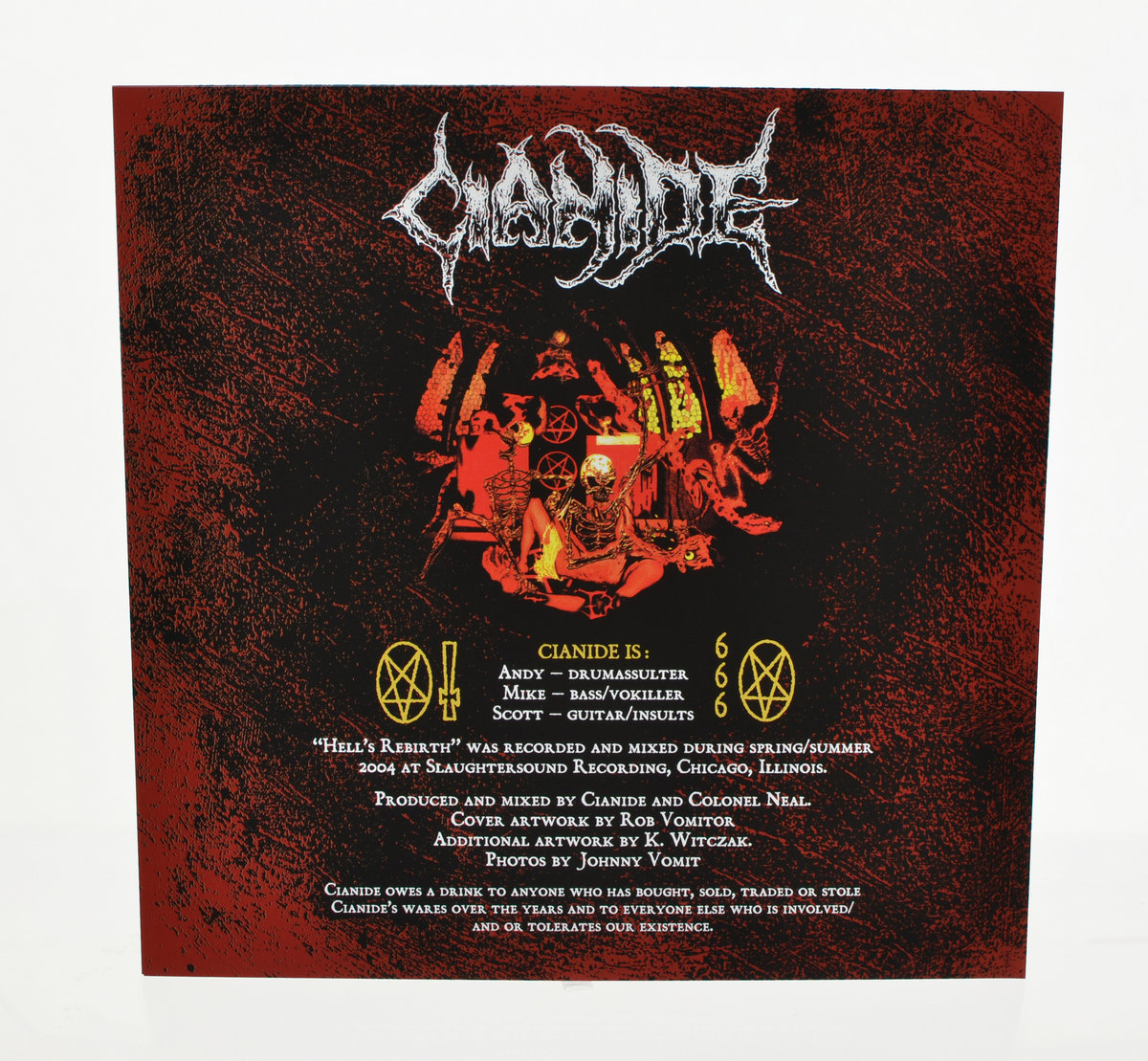 洋楽 CIANIDE hell\"s rebirth Hell's Rebirth | CIANIDE