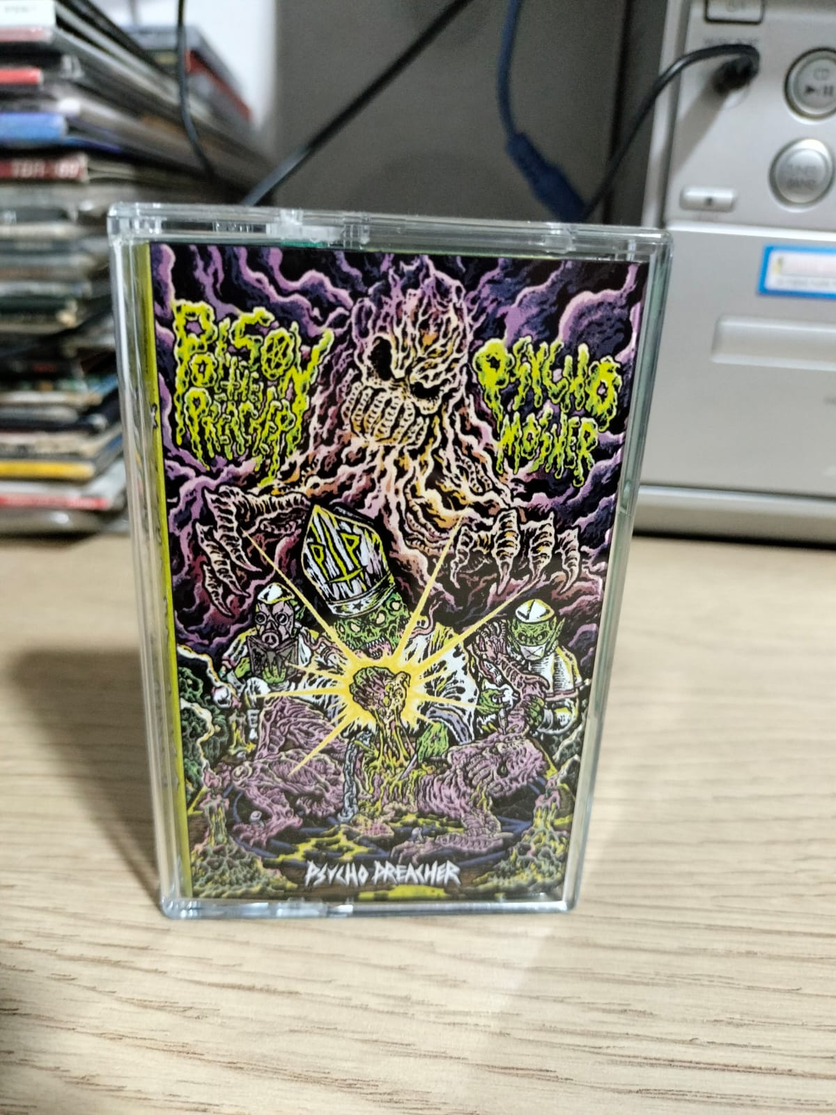 Psycho Preacher Split (Cassette)