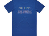'Each Saturday Every Saturday' Tee (French Blue) photo 
