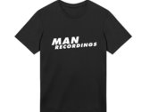"Man Recordings" classic label logo  t-shirt photo 