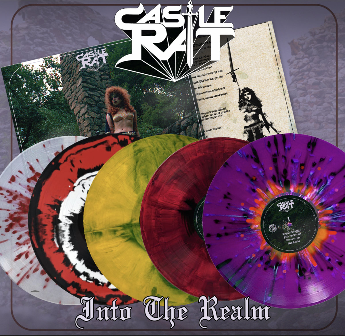 Castle Rat - Into The Realm (2024) Doom, Heavy Metal. NY 0034644896_10