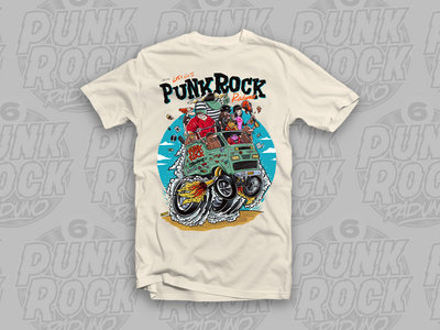 T-shirt "Let's Go To Punk Rock Raduno"  (Natural) main photo